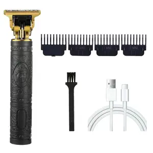 Professional Electric Hair Clipper for Men with 4 Guide Combs