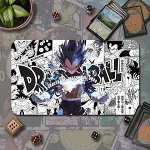 Anime Vegeta ,Anime Mouse Pad: DRG Ball Mouse Pad, Gaming Mouse Pad, Gaming Desk Mat, PC Accessories, Christmas Birthday Gift