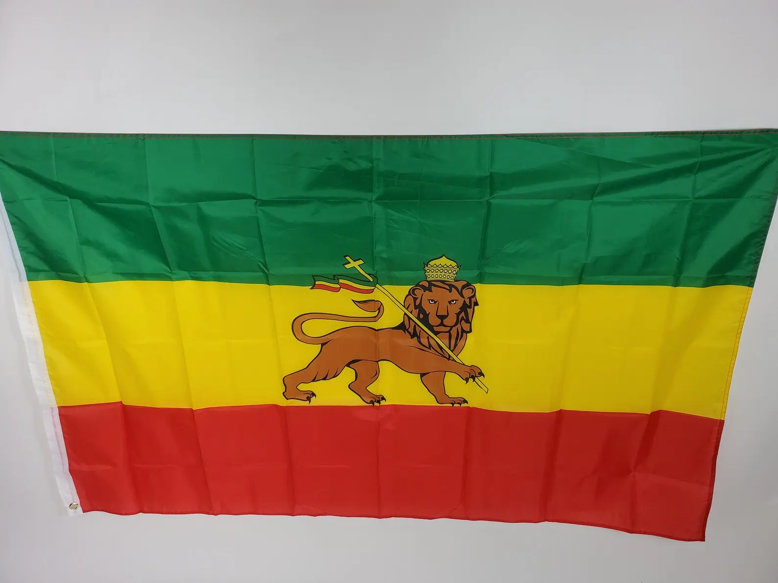 Ethiopian Rasta Lion Of Judah Flag
