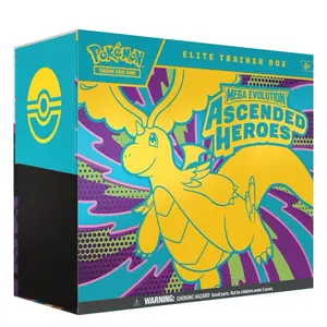 The Pokémon TCG: Mega Evolution—Ascended Heroes Elite Trainer Box