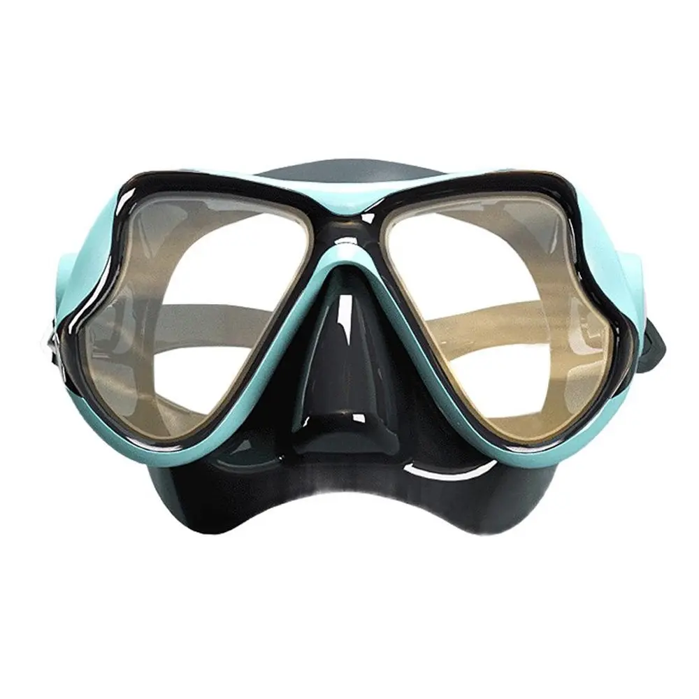 High Definition Anti-Fog Diving Mask Set, Soft Silicone Full Face Mask for Adults, Professional Snorkeling Gear, Wide View Design