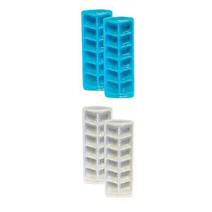 Home Collection 4-Pack Stackable Ice Cube Trays