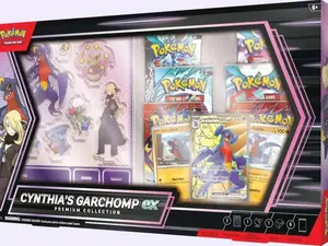Pokemon Cynthia’s Garchomp EX Premium Collection Box