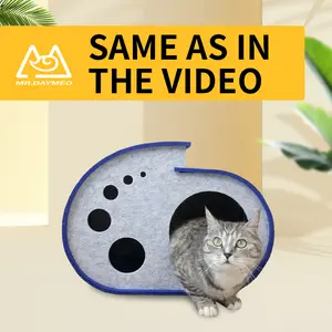 MR.DAYMEO Cat Private Nest - Minimalist Design Eco-Friendly Materials Constant Temperature Breathable Hand Wash Only