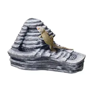 Zilla Reptile Waterfall Decor Fits any Terrarium Tropical Paradise.