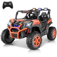 Orange, 132 lbs Cap, 3+ Years - 24V,2-Seater