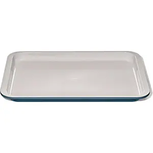 Good grips nonstick pro ceramic coated metal bakeware half sheet pan storm blue