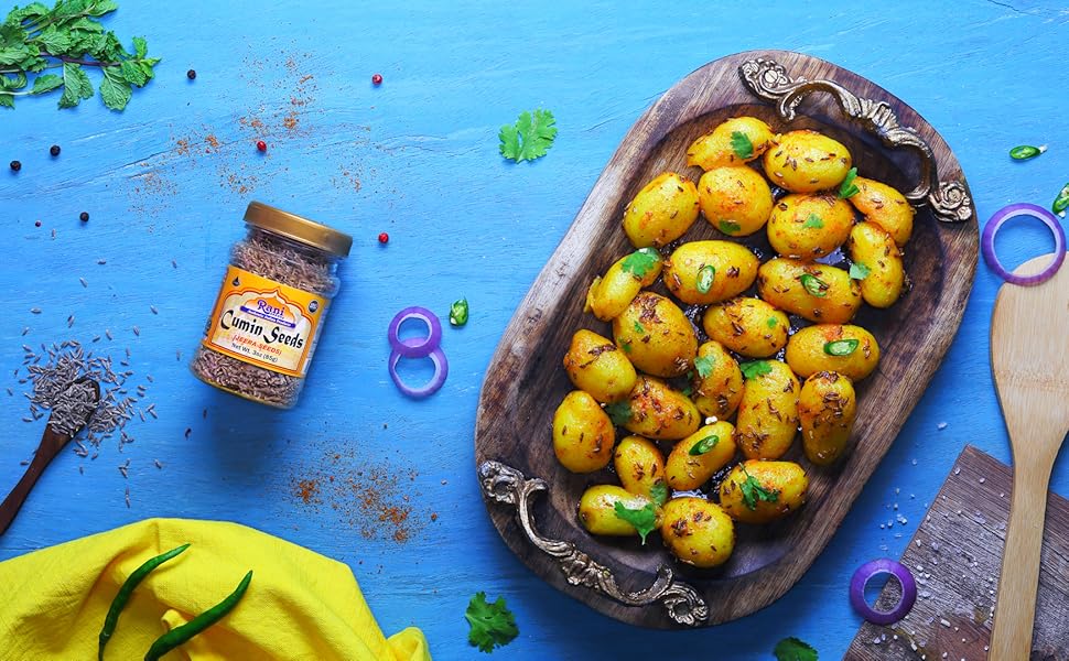 Rani Cumin Seeds Whole (Jeera) Spice 80oz (5lbs) 2.27kg Bulk PET Jar ~ All Natural | Gluten Friendly | NON-GMO | Kosher | Vegan | Indian Origin Rani Cumin Seeds Whole (Jeera) Spice 80oz (5lbs) 2.27kg Bulk PET Jar ~ All Natural | Gluten Friendly | NON-GMO | Kosher | Vegan | Indian Origin