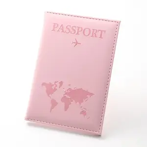 1pc Minimalist PU Leather Travel Passport Holder, Ticket Holder - RFID Blocking, Slim & Compact Design - For Frequent Travelers - Perfect Gift for Business Trips & Vacations