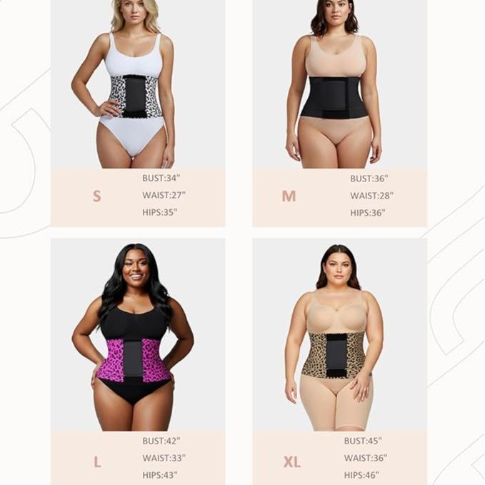 FeelinGirl Belt Waist Cincher Ab Belt Tummy Control Body Shaper with Triple Wrap WomenB Comfortable Fabrics Nylon Adjustable Multicolor Lady Festival Womenswear Lady  Comfort Fabrics Womenswear Fits Sexy Waist Trainer TikTokShopBlackFriday