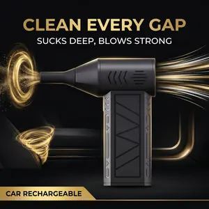 Compact Portable Dust Blower Kit, Multi-use Handheld Tool for Home & Vehicle Daily Cleaning