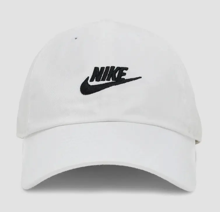 Nike Heritage 86 Futura Wash Cap Unisex White, Athletic Hats