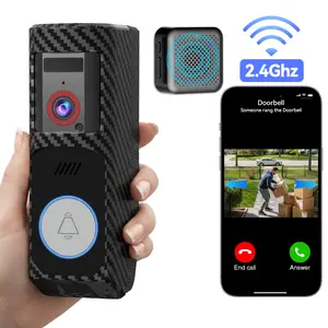 Smart Video Doorbell Wireless, 1280P HD Security Camera with AI Motion Detection, Night Vision & Real-Time Alerts, Two-Way Talk, 92° Wide Angle + 60° Pan, Long Battery Life, IP65 Weatherproof,  Cloud Storage, Indoor Chime, Easy Install, Family Share