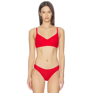 Negative Underwear Whipped Non-wire Bra in Cerise