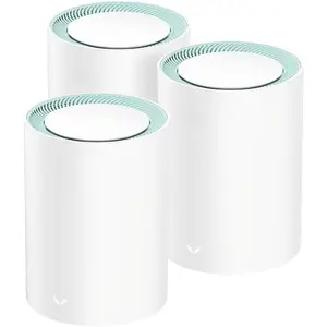 Dual Band AX1500 WiFi 6 Mesh  System, Replaces Routers and Extenders, Covers up to 2500 sq.ft., 3 Gigabit Ports per Unit, Supports Ethernet Backhaul, M1500 3-Pack