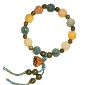 Wear Your Wealth: Lotus Bodhi Bracelet
