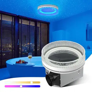 Starlight Exhaust Fan with Dimmable 3CCT LED, Starry Night Light, Purple & Blue Mood Lighting, and Adjustable Brightness STAR ENERGY