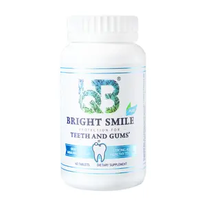 UQB 60 Tabs Chewable Teeth Whitening Tablets | Hydroxyapatite + Honeysuckle & Thymol | Sugar-Free Oral Care for Fresh Breath, Gum Health & Stain Removal | Portable, 60 Effervescent Tablets | Edible-Grade