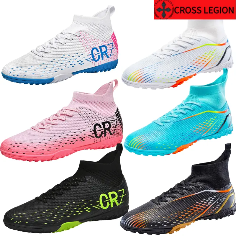 Unisex Lace-Up PU Upper Sports Football Shoes - Soccer Cleats, Spike Design, Plain Solid, EU37, EU40, Durable Comfortable All-Seasons Adults' Training & Competition Footwear