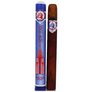 Cuba New York Men's Eau de Toilette (EDT) Cologne, 1.17 fl oz, Fragrance Notes Lavender Mix, Orange Blend, Woody Patchouli Base, New in Can