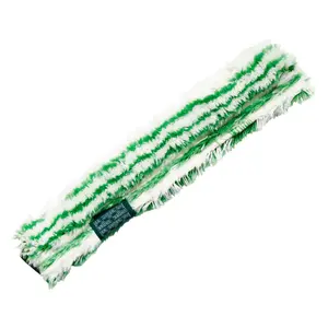 Unger Monsoon Plus Washer Cover Heavy-Duty Strip Sleeve with Scrubber Pad for Large Windows Cleaning Extra-Long Fibers Durable Design
