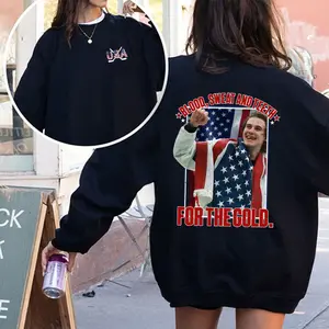 For The Gold Shirt, Team USA Ice Hockey Hoodie, USA Gold Medals