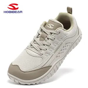 HOBIBEAR Wide Barefoot Shoes for Womens Mens Minimalist Trail Running Hiking Sneakers Comfortable Lightweight