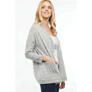 Princess Notched Brushed cardigan