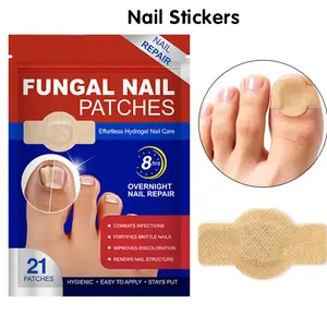 Multi-Purpose Fungal & Nail Repair Patches – 21pcs/Bag, Gentle & Long-Lasting Foot & Nail Care, Treats Fungus, Repairs Damaged Nails, Easy To Use, Nail Health Solution