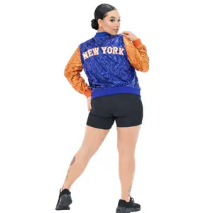 New York Basketball Sequin Jacket