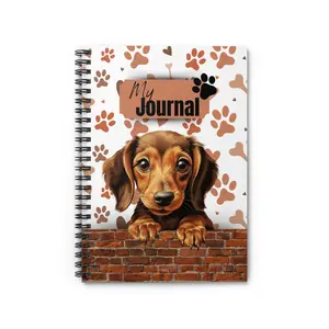 Dachshund Spiral Notebook - Ruled Line
