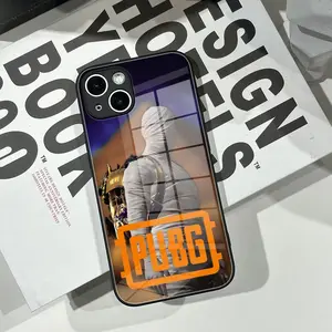 Game PUBG Phone Case For iPhone 17 16 Promax 15 Pro 14 Plus 13 Pro 12 mini 11 Samsung Galaxy S25 Plus S24 Ultra S23 Glass phone case