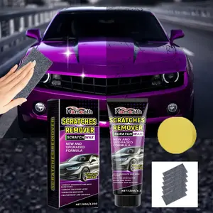 Nano Cloth Car Scratch Remover Set, 2025 New Car Scratch Repair Paste Polishing Wax, Nano Cleaning Cloth Automotive Cleaning Kit For Vehicles Car Paint Scratches Repair