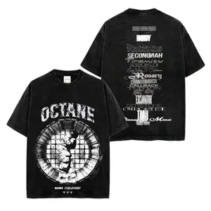 🎤 Octane Album Tracklist Donny Toliver Official Tee – Premium Acid Washed 100% Cotton Hip-Hop Graphic T-Shirt, Cactus Jack Style E85 Octane Shirt, Octane Tour Merch, Gift for Donny Womack Rap Fans, Trendy Streetwear Outfit, Concert & Festival Tee