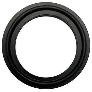 1.5" Sanitary Standard Tri-Clamp Gaskets (Pack of 25),Black Buna-N (NBR)