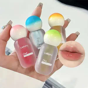 Capupu Lip Balm Moisturizing Hydrating Anti-Chapping Plumping Glossy Finish Daily Use Makeup Essential Lip Oil Lip Moisturizer