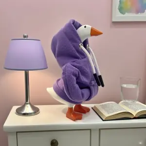 Goose Costume Set with Hoodie Sweater, Adorable Animal with Feet, Perfect for Parties and Photography, Easy Care Fabric for Everyday Wear Clothes