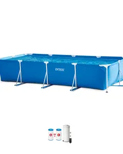 Rectangular Metal Frame Pool