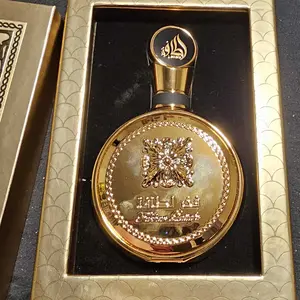 Lattafa Fakhar Gold Extrait Eau de Perfume Spray for Unisex, 3.4 Ounce Scented Scent