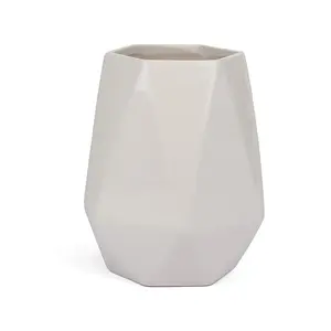 Ceramic Utensil Holder - White