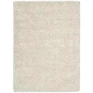Nourison Home Amore AMOR1 Bone Contemporary Power-loomed Rug