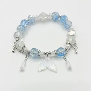 Azure Mermaid Tail Decorative Bracelet bracelets bracelet for men