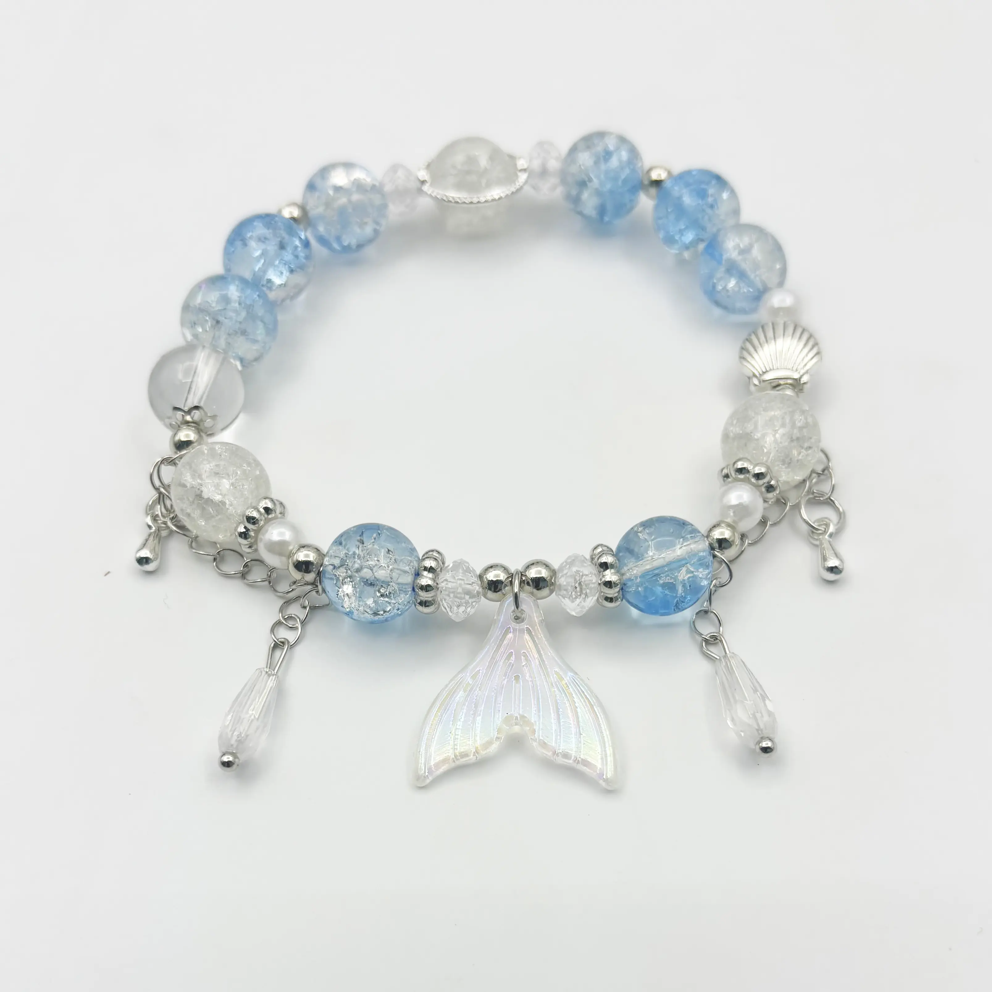 Azure Mermaid Tail Decorative Bracelet bracelets bracelet for men Charming Elegant