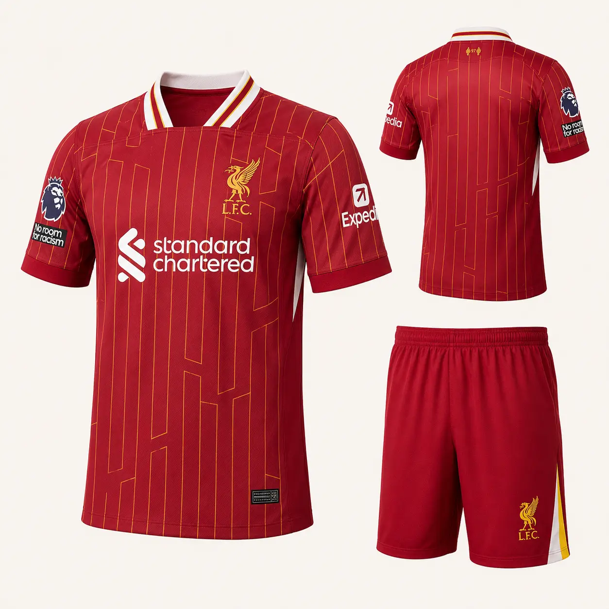 Matchday Vibe Personalized Soccer Jersey Set, Custom Name Number Sports Uniform with Matching Shorts