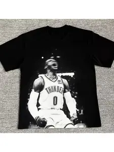 Spring/Summer 2026 V7seven Retro Westbrook T-shirt, American Street Style Short-sleeved Casual Fashion