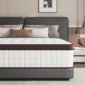 【Mydao】8/10/12/14 Inch Twin, Full, Queen, King Mattress Memory Foam And Spring, Hybrid MattressMedium Firmness, Lumbar Support, For Home Rooms Hotels, Boxed Halloween ChristmasGift Furniture Ergonomic queen size mattress Interior Modern tiktokshopspringgl