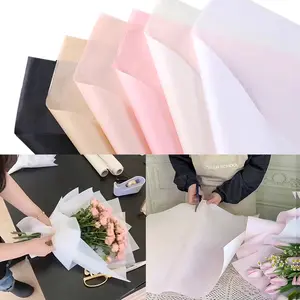 10count 65x50cm Flower Wrapping Tissue Paper Wedding Event Party Flower Bouquet Gift Wrapping Paper Decoration Packaging DIY Craft