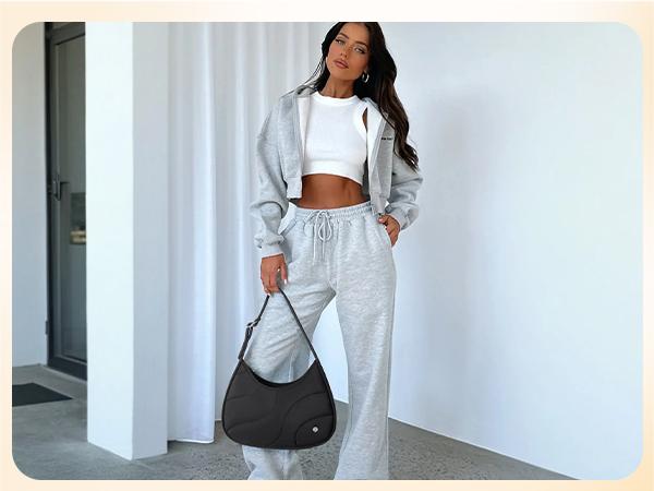 【Clearance Sale】Telena Shoulder Bag Puffer Crescent Bags for Women Quilted Hobo Handbags Lightweight Clutch Purse Gift Commuter Bag gift for her 【Clearance Sale】Telena Shoulder Bag Puffer Crescent Bags for Women Quilted Hobo Handbags Lightweight Clutch Purse Gift Commuter Bag gift for her