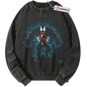 Venom Sweatshirt, MCU Avengers Comics Sweatshirt, Vintage Sweater 45736 1831