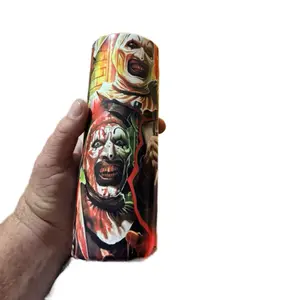 Art the Horror Clown Tumbler - Unique Design, Reusable Drinkware
